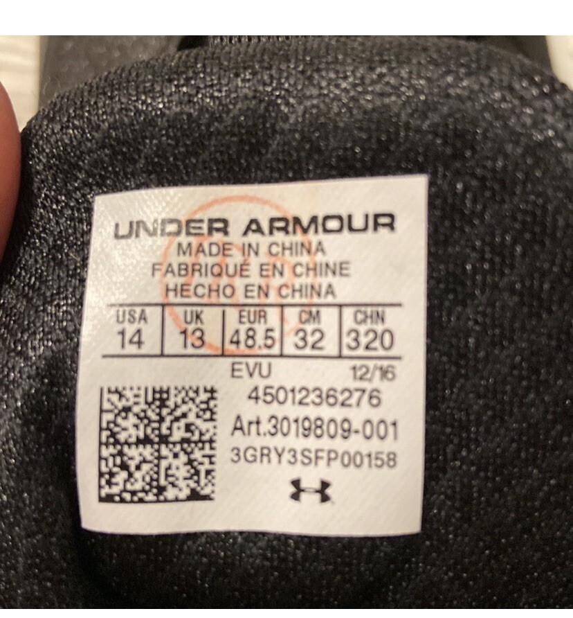 Under Armour UA Nitro Select Mid MC
Mens Football Cleats White Sz 14 4501236276 Under Armour UA Nitro Select Mid MCMens Football Cleats  main image 2