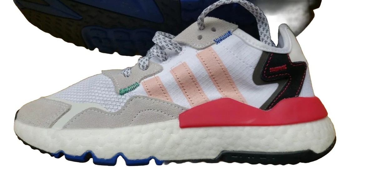 Adidas EG9232 Nite Jogger Lace Up Sneakers Shoes Casual Off White