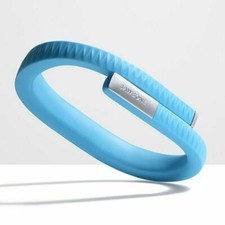 Jawbone Up Wristband Bracelet Health Tracker Blue JBR03-MD Size MEDIUM