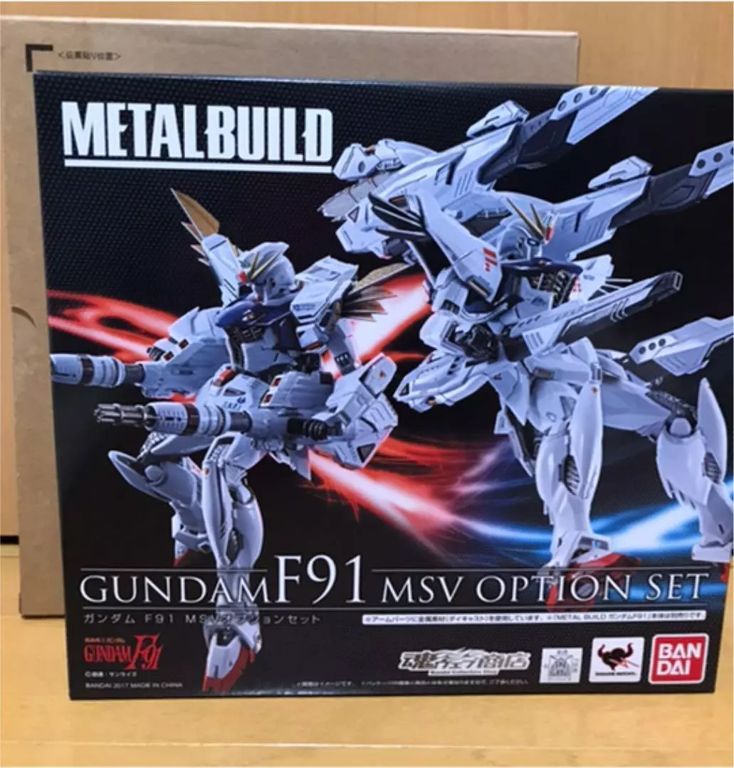 Figure Metal Build Gundam F91 MSV Option Set 