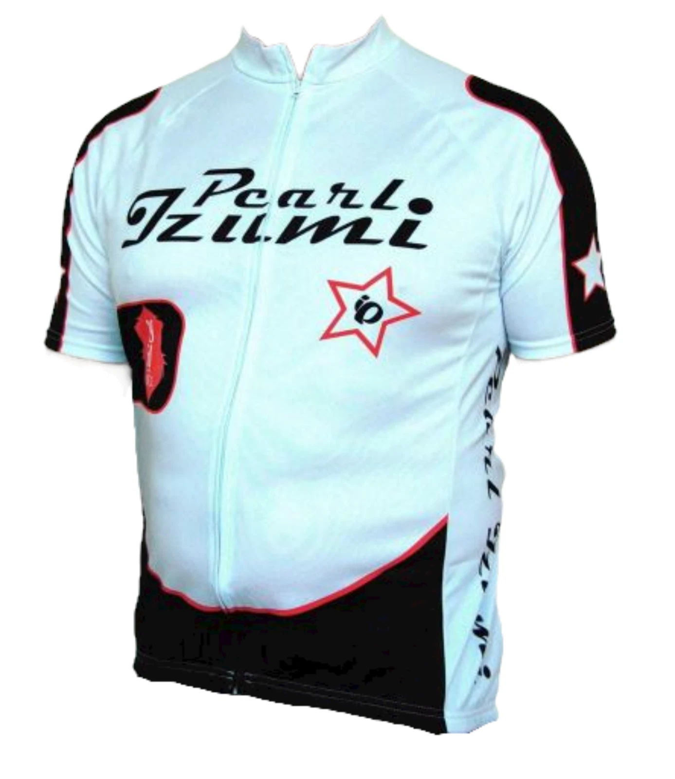Cycling Bike Jersey Shirt White & Black SLIM FIT Unisex Mens Womens S, L,XL