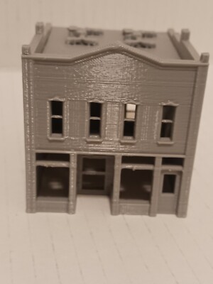 (1) '' N '' SCALE,  HOTEL, OFFICE BUILDING,  ART DECO  3D PRINTED 1/160  1:160