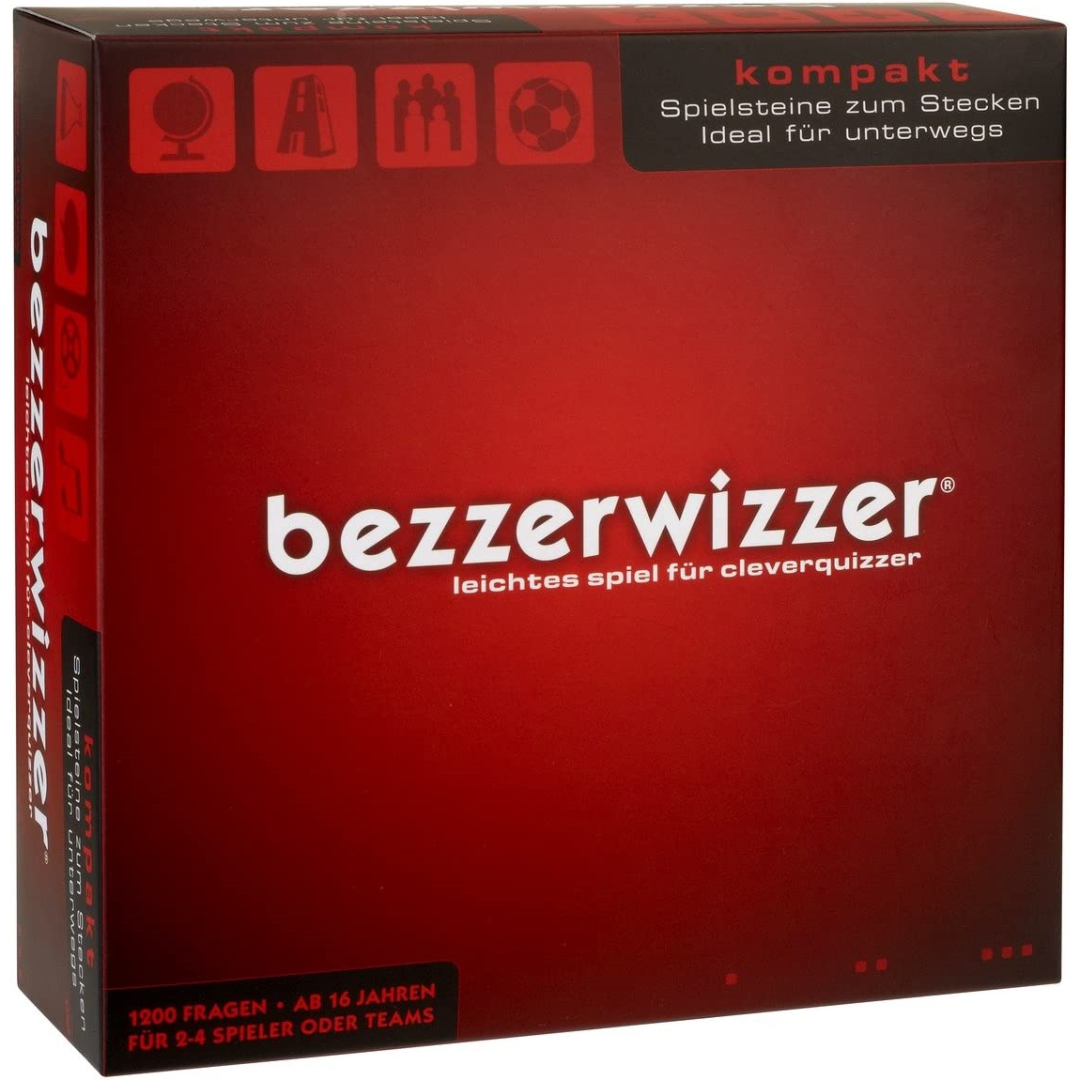 Mattel Gaming Bezzerwizzer Kompakt Game - GERMAN LANGUAGE ONLY