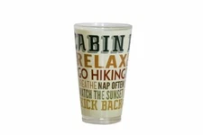 Cabin Rules Pint Glass