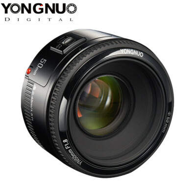 YONGNUO YN50mm F1.8 AF MF Large Aperture Camera Lens for Canon EOS Camera EF