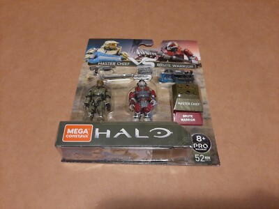 Brand New Mega Construx Halo Master Chief vs. Brute Warrior