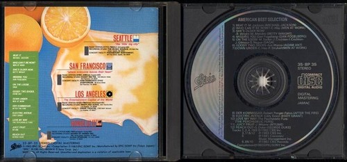 AMERICAN BEST SELECTION JAPAN 1st Press CD 1983 35 8P-35 MICHAEL JACKSON - Picture 3 of 3