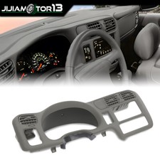 Fit For 98-04 Chevy S-10 Gmc Jimmy Sonoma Blazer Speedo Dash Bezel Din