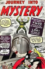 Journey Into Mystery 85 Comic Book Cover Art Giclee Reproduction on Canvas