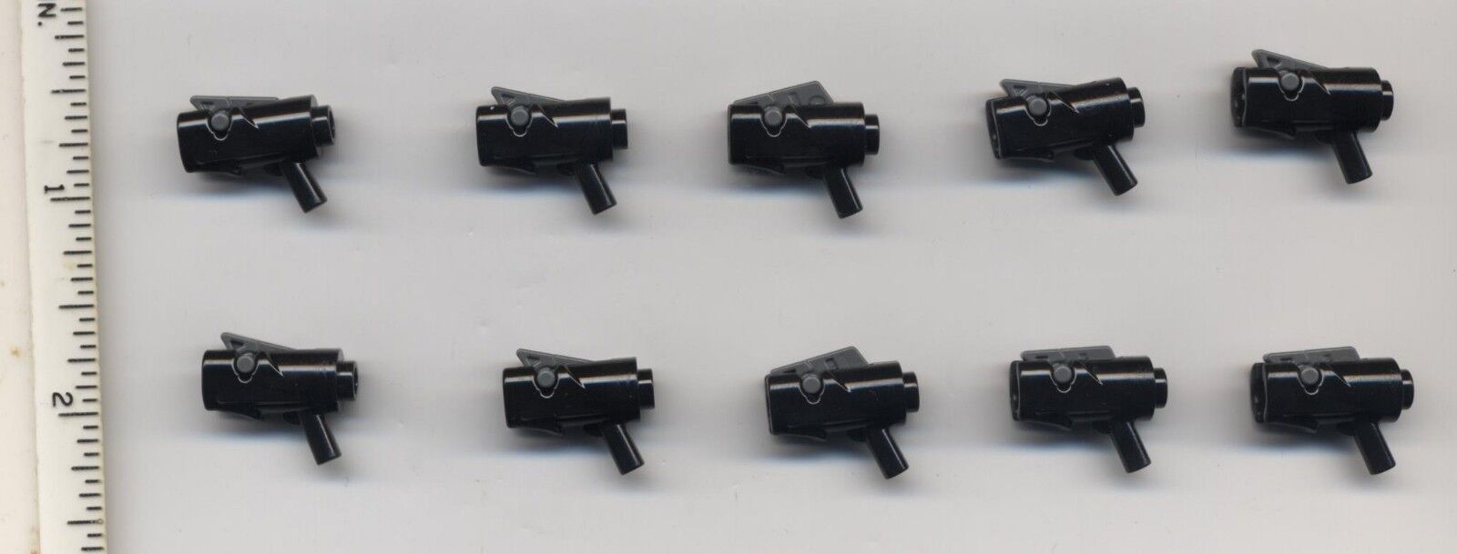 Star Wars LEGO x 10 Black Minifig, Weapon Gun, Blaster Mini Trigger 75035