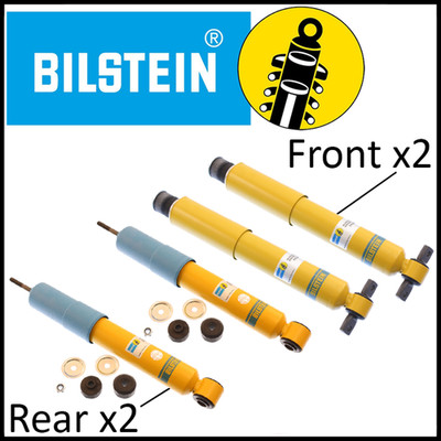 Bilstein B8 Performance Plus Front & Rear Shocks Set 1989-94 Chevy Corvette Z51
