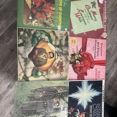Lot of 6 CHRISTMAS  ALBUMS, RECORDS, LP-GOOD to VG- 1 PRICE-SEE PHOTOS- Lot #3