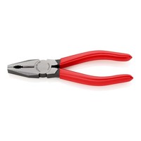Knipex 03 01 160 Kombizange Mit Kunststoff üBerzogen Schwarz Atramentiert 160 Mm