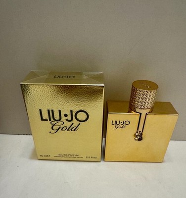 Liu Jo Gold Womens Eau De Parfum Spray 2.5 Oz / 75 Ml New In Box Sealed