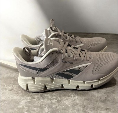 Reebok Zig Dynamica 5 Ash Alabaster Gray Sneakers 2024 Woman s size 8.5
