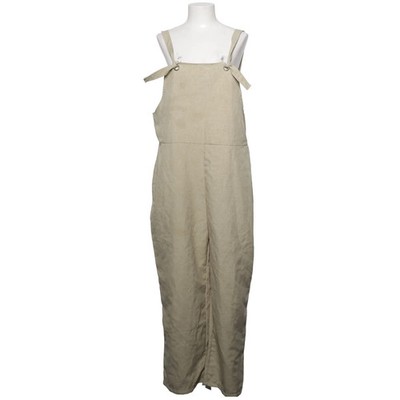 OrderPlus, Latzhose, Größe: M, Beige, Damen, Einfarbig #ZIt