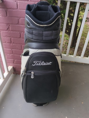 Titleist 7-Way Divider DCI Golf Bag Black And White - Picture 4 of 7