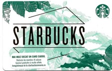 ROMANIA  Starbucks card   Wordmark    2019