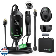 Level 1/2 Tesla Wall Charger, 12A/16A, Adjustable Tesla Home Charger with 240