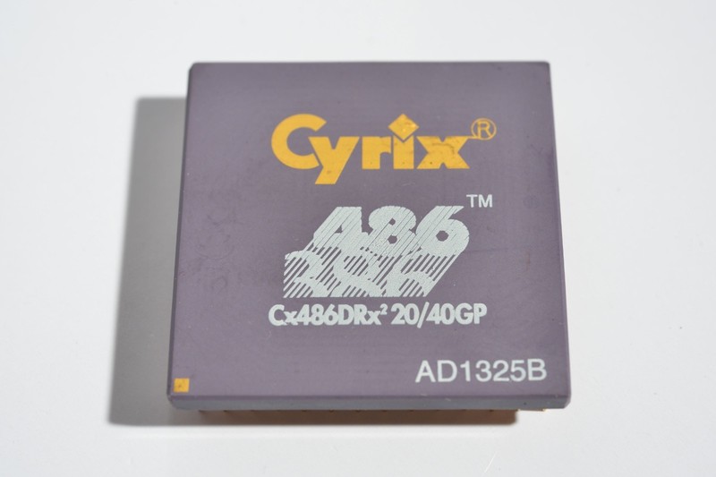 Cyrix Cx486DRx2-20/40GP PGA132 40MHz 386 to 486 CPU Upgrade PGA