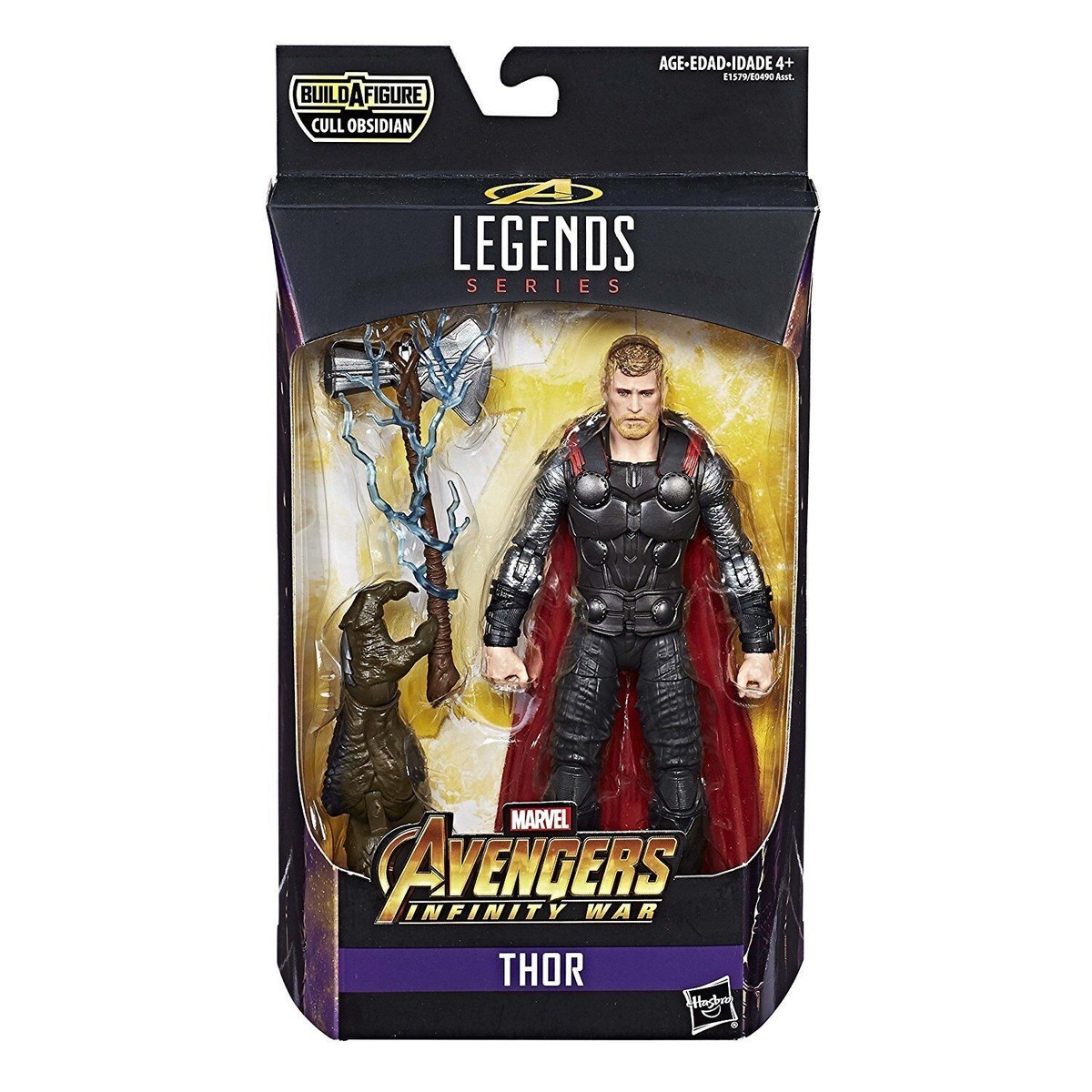 MARVEL LEGENDS AVENGERS INFINITY WAR THOR WITH STORMBREAKER BAF