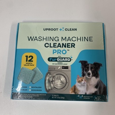 Uproot Washing Machine Cleaner Pro Tablets 24 Pack for a 12 Month Supply US Ship