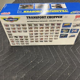 Transport Chopper 1989 Micro Machines Helicopter Vintage Galoob Playset New