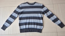 Herrenpullover von Tom Tailor Gr. S/M grau bl...
