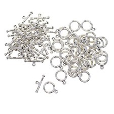 50x OT Toggle Clasp For Jewelry Making DIY Jewelry Finding