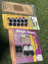 Furniture Repair Lot ~ Magic Sliders, Velcro Dots, Adhesive Bumpers Crafts