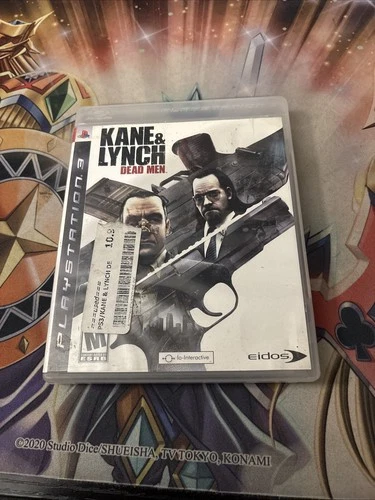 Kane & Lynch: Dead Men (Sony PlayStation 3, 2007) Complete, CIB- Tested