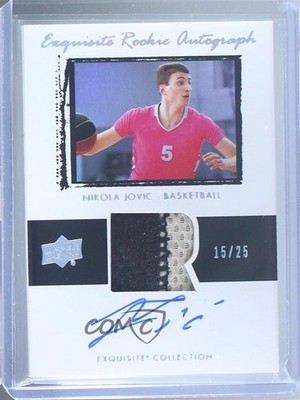2022 Upper Deck Goodwin Champions 15/25 Nikola Jovic #03T-NI Auto RC 0c3