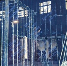 1950s 120 Med Film Slides 2 Shriner's Circus Women Lion Horse Kingston PA #11963