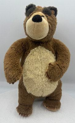 Masha And The Bear 9 Inch Stuffed Plush Bear Simba Toys Animaccord