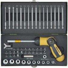 Proxxon Steckschlüssel Satz 54-teilig Ratschenkasten Profi Werkzeug