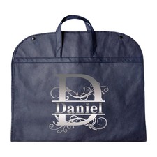 Personalised name Text - Breathable Travel Suit Garment Dress Bag Clothes Cover