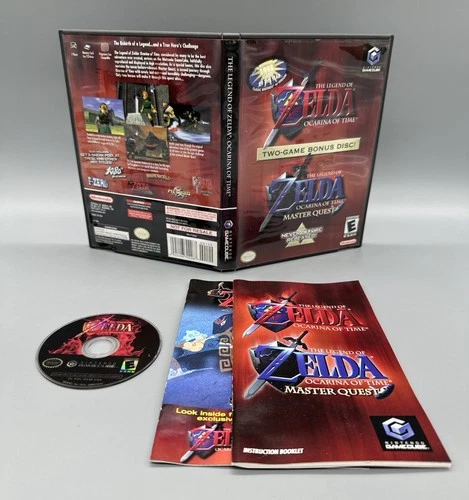 The Legend of Zelda: Ocarina of Time - Master Quest(Nintendo GameCube, 2003) CIB