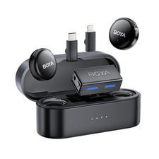 BOYALINK 3 Mini Microphone for Camera/iPhone/Android, Wireless Lavalier Micro...