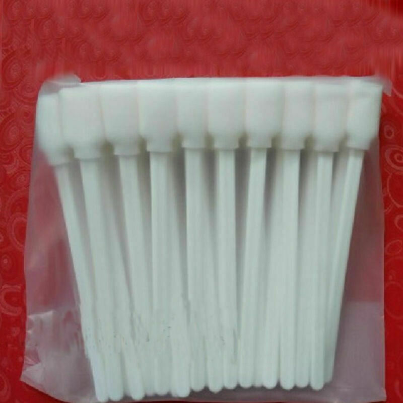 50 Pieces Cleaning Swabs Foam Tipped Stick For Roland Mimaki Mutoh Epson Printer