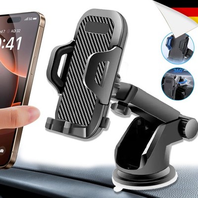 Auto KFZ Saugnapf Handyhalterung PKW Magnet Handy Halter Smartphone Telefon