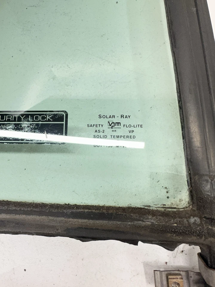 Buick Lesabre 2000-2005 puerta trasera ventilación ventana vidrio pasajero derecho 1/4 S5 diestro Foto 4 de 4