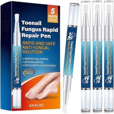 4Pcs Fungal Nail Treatment Pens for Toenails, Nail Care Pen Fungus Repair