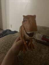 Robo Alive Attacking T-Rex Dinosaur Battery-Powered Robotic Toy by ZURU 7"tall