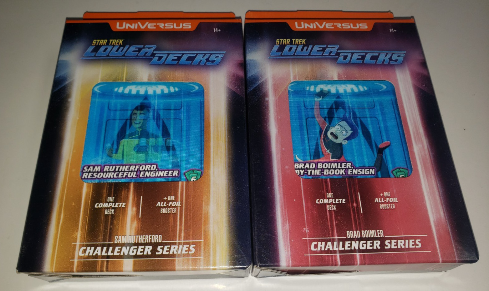 Universus Star Trek Lower Decks Challengers Series Sam Rutherford BRAD BOIMLER
