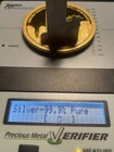 9-11-01 Twin Towers WTC 5.5 oz Ground Zero Recovery 5 Oz Silver +1/2 Oz