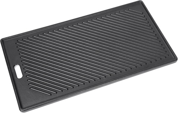 Wendeplatte Gusseisen 45X24Cm FüR Gasgrill Universal Grillplatte ZubehöR-image