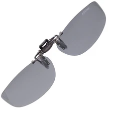 [Cliponkeeper] Keeper Polarized Bib Clip-On Sunglasses, Made In Japan, Uv Prote_