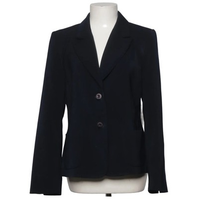 A Feeling of Joy, Blazer, Größe: 38, Schwarz, Acetat/Polyester, Einfarbig #qzI