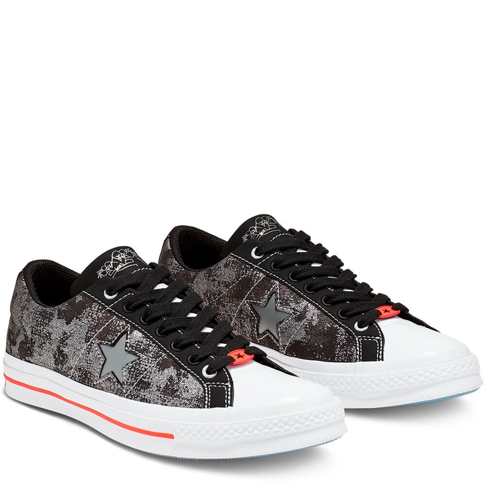 Converse X Sad Boys One Star Ox Almost Black/White | eBay
