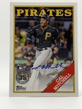 2023 Topps #88BA-CMI Cal Mitchell 1988 Anniversary Autographs (Series One)